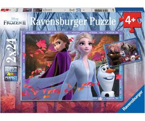 Ravensburger Puzzle - Frozen, Avventure Ghiacciate, 2 x 24 Pezzi - 1 pz.