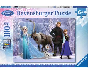 Ravensburger Puzzle - Frozen - Nel Regno della Regina delle Nevi, 100 Pezzi XXL - 1 pz.