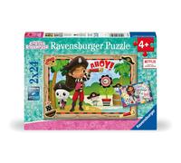 Ravensburger - Puzzle Gabby's Dollhouse, Collezione 2x24, 2 Puzzle da 24 Pezzi,