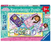 Ravensburger - Puzzle Gabby's Dollhouse, Idea Regalo per Bambini 3+ Anni, Gioco