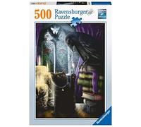 Ravensburger Puzzle Gatto E Corvo 500 Pezzi 16987-Ravensburger