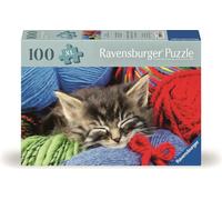 Ravensburger - Puzzle Gatto nel pallone 100 XXL - 100 Pezzi