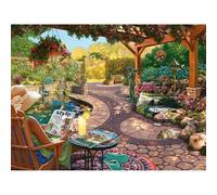 ravensburger Puzzle Gemütlichkeit im lauschigen Garten xl 750 pezzi 1
