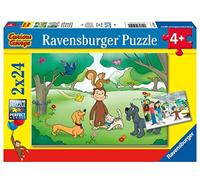 Ravensburger - Puzzle George Scimmietta, Puzzle Bambini 4 Anni, Curioso Comme Ge