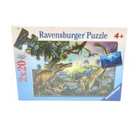 Ravensburger Puzzle Giganten Der Preistoria 090389 2 x 20 Parti 26 X 18 CM Neu