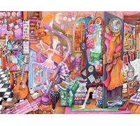 Ravensburger 12000679 - La stanza della studentessa - puzzle 500 pezzi - puzzle