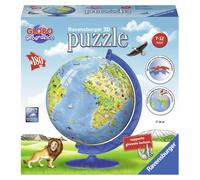 Ravensburger Puzzle Globo 3D 180 Pz Multicolore 20 cm
