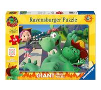 Ravensburger - Puzzle Grisù, Collezione Giant Pavimento, Idea Regalo per Bambini 4+ Anni, Gioco Educativo e Stimolante, 60 Pezzi Giganti, 70x50 cm