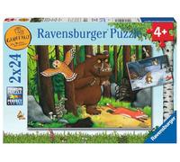 Ravensburger Puzzle Gruffalo, 2 Puzzle di 24 Pezzi, Età Consigliata 4+, Puzzle per Bambini, Stampa di Alta Qualità, 05227 1