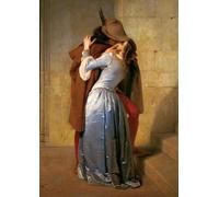 Ravensburger - Puzzle Hayez Il Bacio, 1000 Pezzi, Puzzle Arte per Adulti e Ragaz