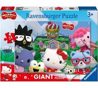 Ravensburger - Puzzle Hello Kitty, Collezione Giant Pavimento, Idea Regalo per B