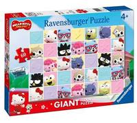 Ravensburger - Puzzle Hello Kitty, Collezione Giant Pavimento, Idea Regalo per Bambini 4+ Anni, Gioco Educativo e Stimolante, 60 Pezzi Giganti, 70x50 cm