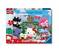 Ravensburger - Puzzle Hello Kitty, Collezione Giant Pavimento, Idea Regalo per Bambini 3+ Anni, Gioco Educativo e Stimolante, 24 Pezzi Giganti, 70x50 cm