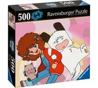 Ravensburger - Puzzle Hello Spank Puzzle 80s mania, 500 pezzi square