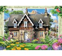 Ravensburger - Puzzle Hillside Country Cottage, 1000 Pezzi, Idea regalo, per Lei o Lui, Puzzle Adulti
