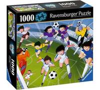 Ravensburger - Puzzle Holly&Benji Puzzle 80s mania, 1000 pezzi square
