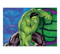 Ravensburger - Puzzle Hulk, Puzzle 125 Pezzi Giant, Puzzle Bambini 6 Anni, 70x50cm