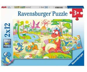 Ravensburger Puzzle - I Dinosauri Preferiti - 2 x 12 Pezzi - 1 pz.