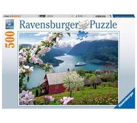 Ravensburger - Puzzle Idilio scandinavo, 500 Pezzi, Idea regalo, per Lei o Lui, Puzzle Adulti