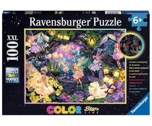 Ravensburger - Puzzle, Il Bosco delle Fate - Starline, 100 Pezzi XXL, Puzzle per Bambini, Età Consigliata 6+, 13293 5