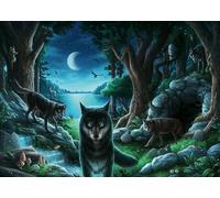Ravensburger RVB16434 Puzzle da 759 Pezzi Escape - Il Branco di Lupi