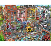 Ravensburger - Puzzle Il fumetto di Ray: Tempo moderno - 1000 Pezzi