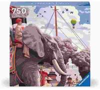 Puzzle quadrato Art & Soul: Il giro del mondo in 80 giorni - 750 pezzi