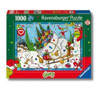 Ravensburger - Puzzle Il Grinch per Adulti e Ragazzi, 1000 Pezzi, Idea Regalo per Lei o Lui, 70x50 cm