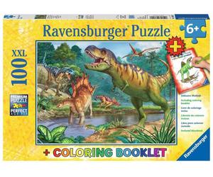 Ravensburger Puzzle - Il Mondo dei Dinosauri, 100 Pezzi XXL - 1 pz.