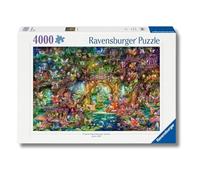 Ravensburger - Puzzle il Mondo Segreto delle Fate per Adulti e Ragazzi, 4000 Pezzi, Idea Regalo per Lei o Lui, 137x91 cm