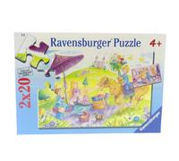 Ravensburger Puzzle Im Giardini Del Castello 089888 2x 20 Parti 26,4 X 18,1 CM