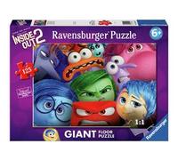 Ravensburger - Inside Out 2 Personaggi, Puzzle Bambini 6 anni, Puzzle pezzi grandi, 125 Pezzi, Regalini fine Festa Compleanno Bambini, Rompicapo 70x50cm