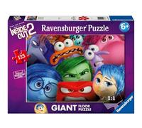 Ravensburger - Inside Out 2 Personaggi, Puzzle Bambini 6 anni, Puzzle pezzi grandi, 125 Pezzi, Regalini fine Festa Compleanno Bambini, Rompicapo 70x50cm