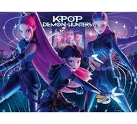 Ravensburger - Puzzle 300 Pezzi XXL: K-Pop Demon Hunters Rumi, Mira & Zoey, Puzzle Bambini 9 Anni, 49 x 36 cm, Regalo Bambina 9 Anni E Bambino