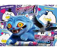 Ravensburger - Puzzle 100 Pezzi XXL: K-Pop Demon Hunters Derpy & Sussie, Puzzle Bambini 6 Anni, 49 x 36 cm, Regalo Bambina 6 Anni E Bambino