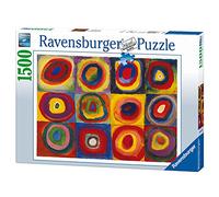 Ravensburger - Puzzle Kandinsky Studio sul Colore, 1500 Pezzi, Puzzle Arte per Adulti e Ragazzi, Idea Regalo per Lei o Lui, 80x60 cm