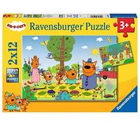 RAVENSBURGER PUZZLE - Kid e Cats Puzzle, 2x12 cm, 05079 6