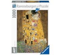 Ravensburger - Puzzle Klimt Il Bacio, 1000 Pezzi, Puzzle Arte per Adulti e Ragazzi, Quadri Famosi da Esporre, Idea Regalo per Lei o Lui, 70x50 cm