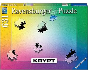 Ravensburger - Puzzle Krypt Gradient, 631 Pezzi, Puzzle impossibili, Idea regalo, per Lei o Lui, Puzzle Adulti