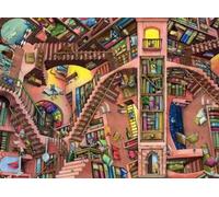 Ravensburger 12000681 - La biblioteca extravagante - puzzle 500 piezas - puzzle