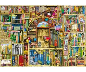 Ravensburger - Puzzle La Biblioteca Bizzarra 2, Collezione Colin Thompson, 1000 Pezzi, Idea regalo, per Lei o Lui, Puzzle Adulti