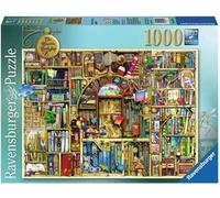 Ravensburger - Puzzle La Biblioteca Bizzarra 2, Collezione Colin Thompson, 1000 Pezzi, Puzzle Adulti
