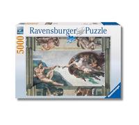 Ravensburger - Puzzle la Creazione di Adamo, 5000 Pezzi, Puzzle per Adulti e Ragazzi, Idea Regalo per Lei o Lui, 153x101 cm