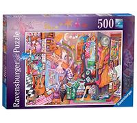 Ravensburger - Puzzle La stanza della studentessa, 500 Pezzi, Idea regalo, per Lei o Lui, Puzzle Adulti