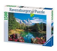 Ravensburger - Puzzle Lago Alpino Con Cervino, 1500 Pezzi, Idea regalo, per Lei o Lui, Puzzle Adulti