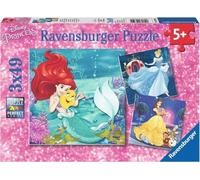 Puzzle 3 in 1 - Serata delle Principesse Disney