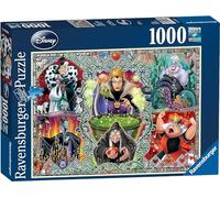 Ravensburger - Puzzle Le Cattive Disney per Adulti e Ragazzi, 1000 Pezzi, Idea Regalo per Lei o Lui, 70x50 cm