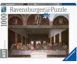 Ravensburger - Puzzle Leonardo l’Ultima Cena, 1000 Pezzi, Puzzle Arte per Adulti e Ragazzi, Quadri Famosi da Esporre, Idea Regalo per Lei o Lui, 70x50 cm