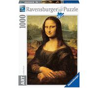 Ravensburger - Puzzle Leonardo la Gioconda, 1000 Pezzi, Puzzle Arte per Adulti e Ragazzi, Quadri Famosi da Esporre, Idea Regalo per Lei o Lui, 70x50 cm