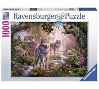 Ravensburger 12000465 - Lupi d'estate - puzzle 1000 pezzi - puzzle adulti e ragazzi da 14 anni, puzzle animali
